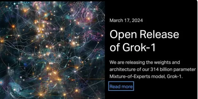 真“Open ” AI？马斯克旗下大模型Grok宣布开源：参数量全球最大意味啥？